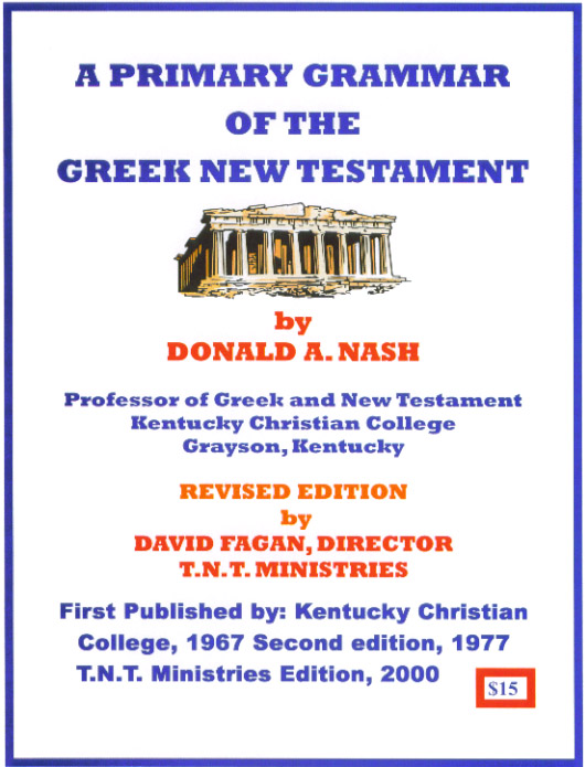 A Primary Grammar of the Greek New Testament